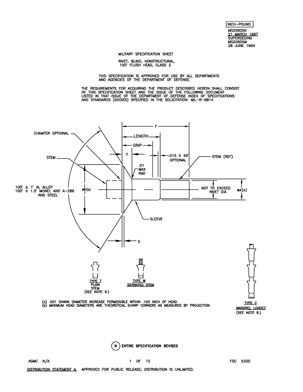 MS20605N