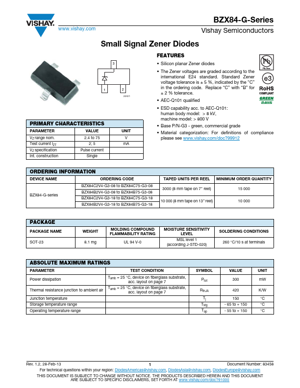 BZX84C6V2-G