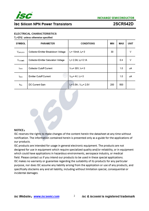 2SCR542D