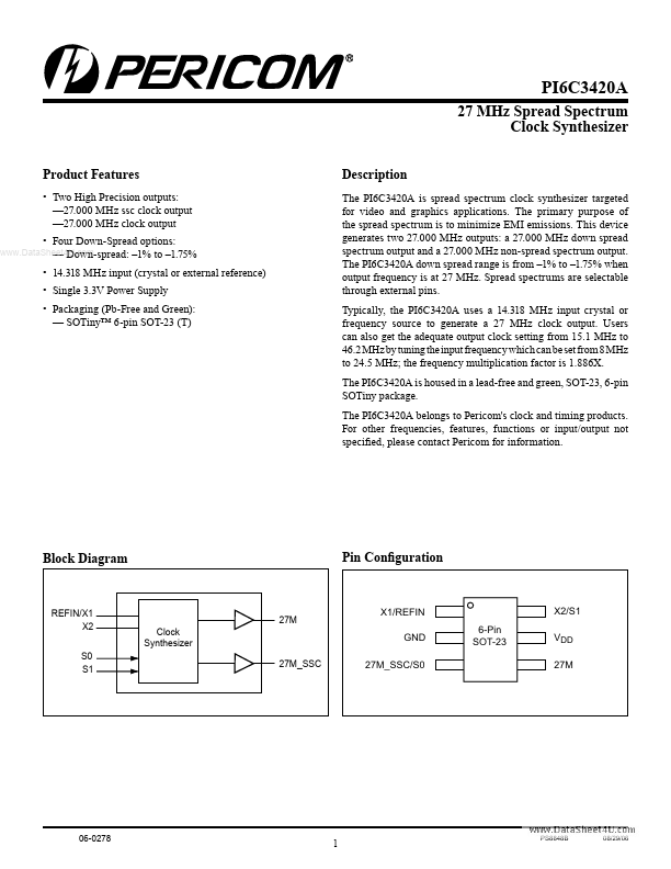 PI6C3420A