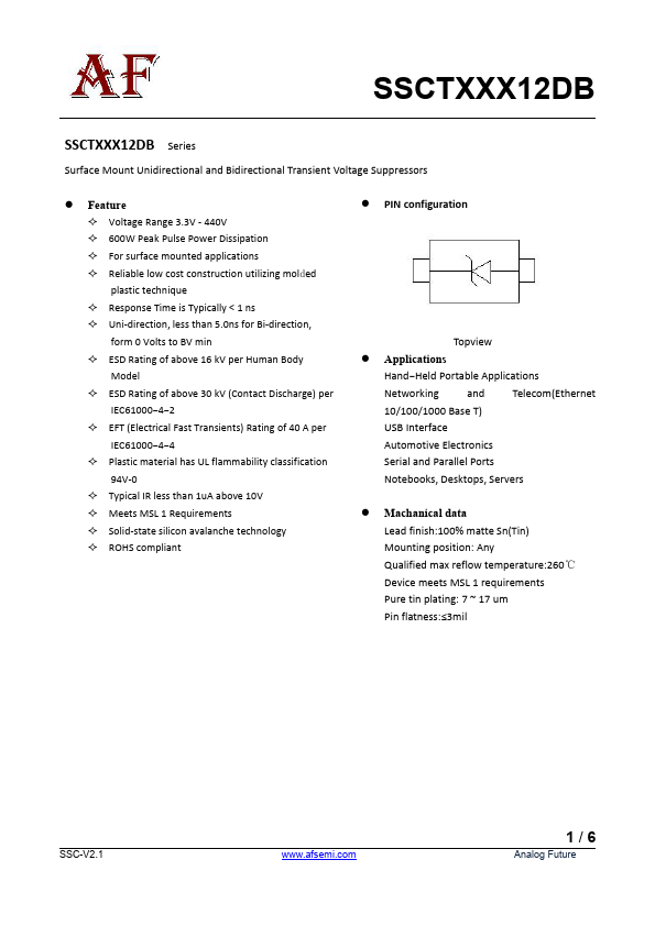 SSCT11V12DB