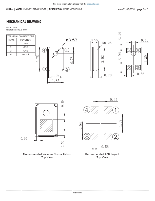 CMM-2718AT-42316-TR