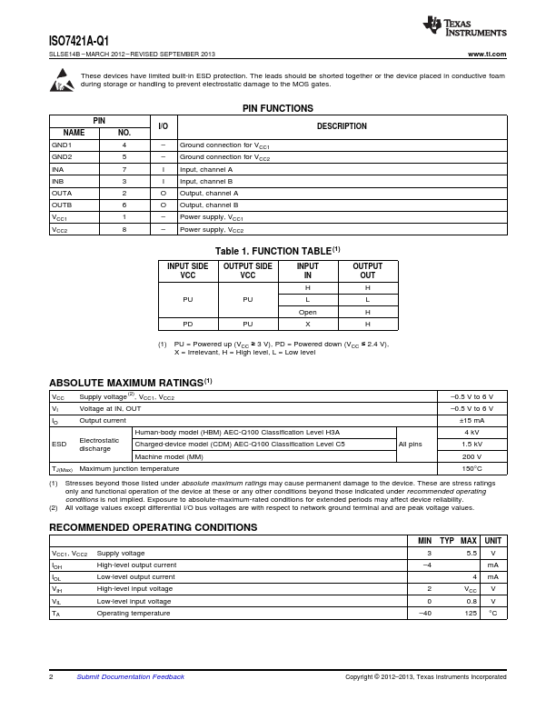 ISO7421A-Q1