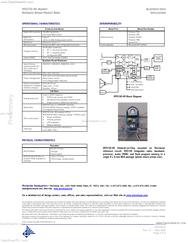 MT0750-HS