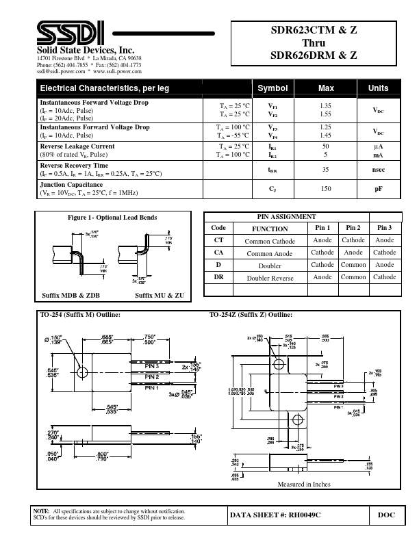 SDR623DRZ