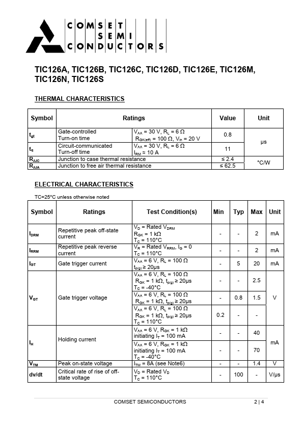 TIC126A