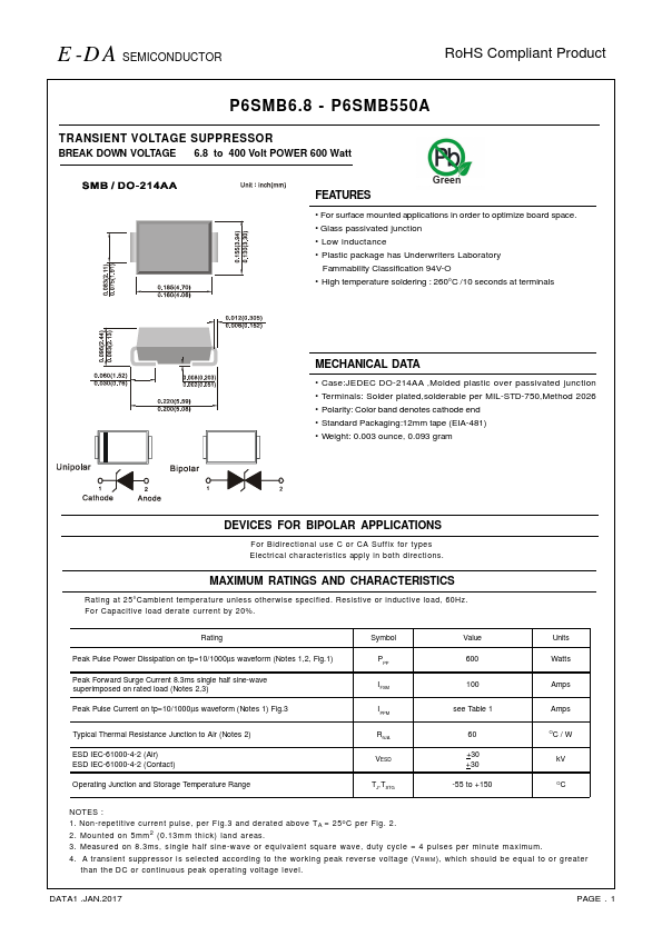 P6SMB440A