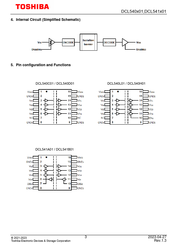 DCL540H01