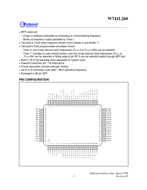 W741L260 page 2 preview
