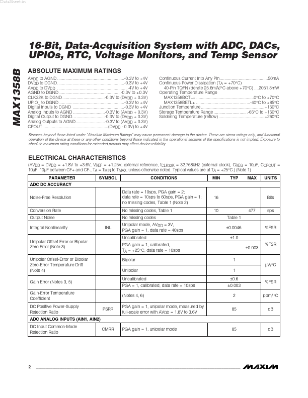 MAX1358B