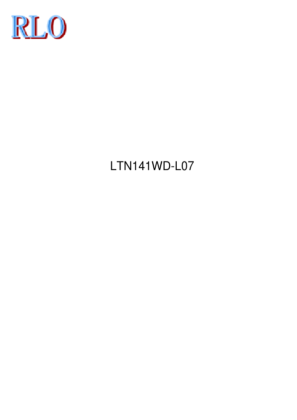 LTN141WD-L07