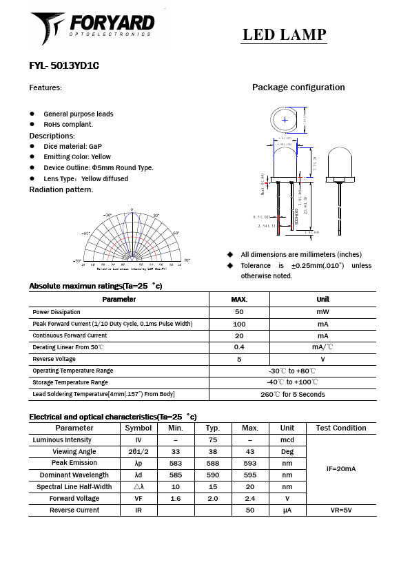 FYL-5013YD1C