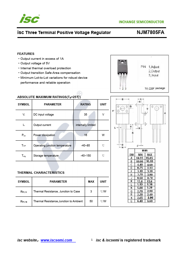 NJM7805FA