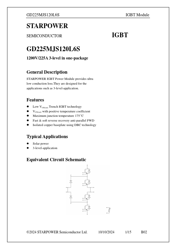 GD225MJS120L6S Datasheet Preview
