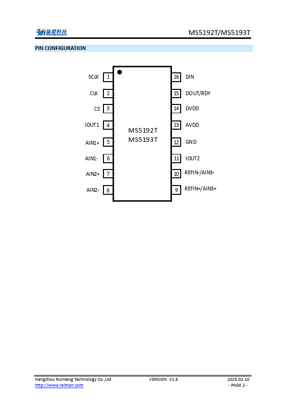 datasheet Preview Page 2