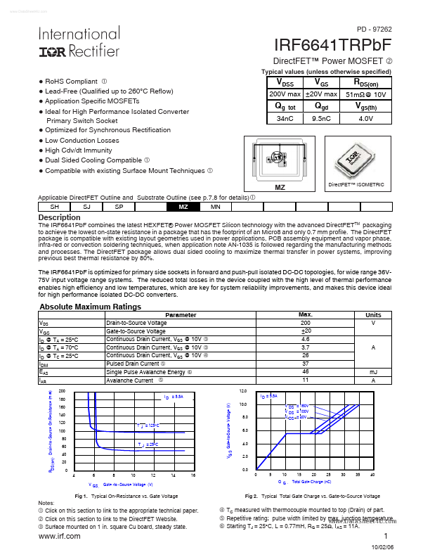 IRF6641TR1PBF