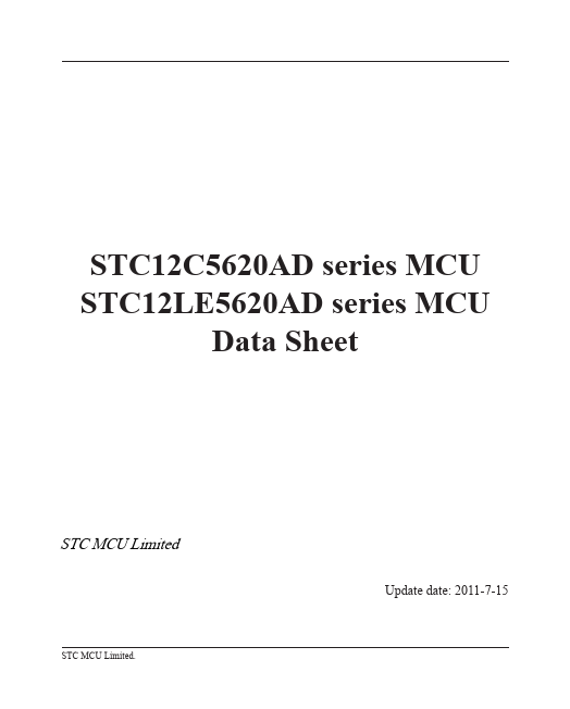 STC12C5630AD