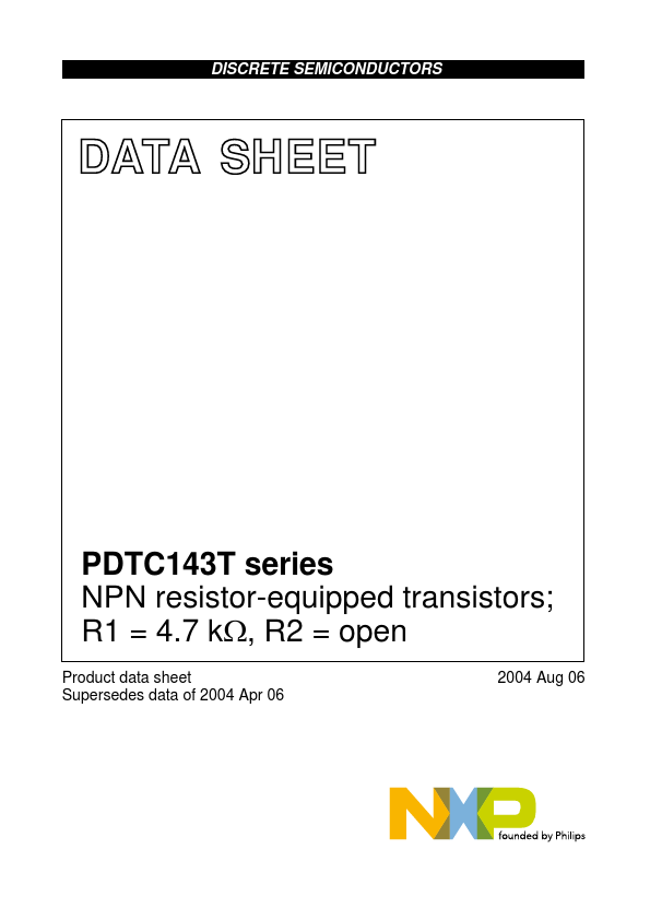 PDTC143TEF