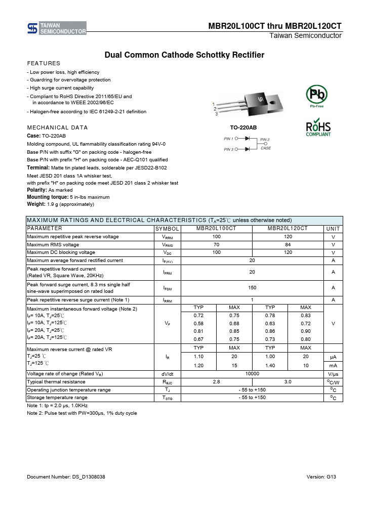 MBR20L120CT