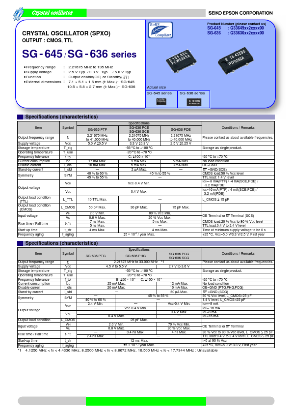 SG-645PTW