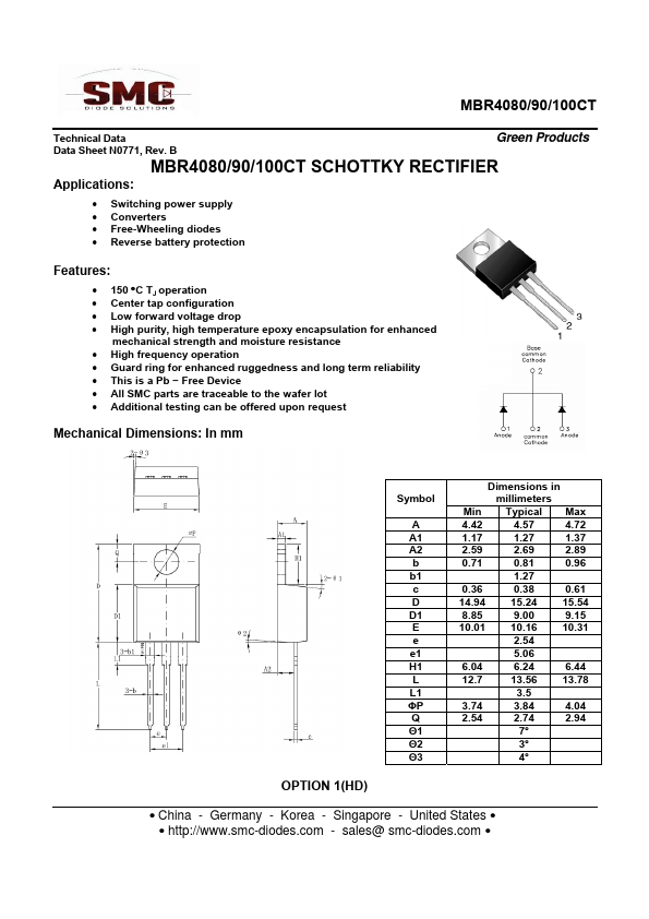 MBR4090CT