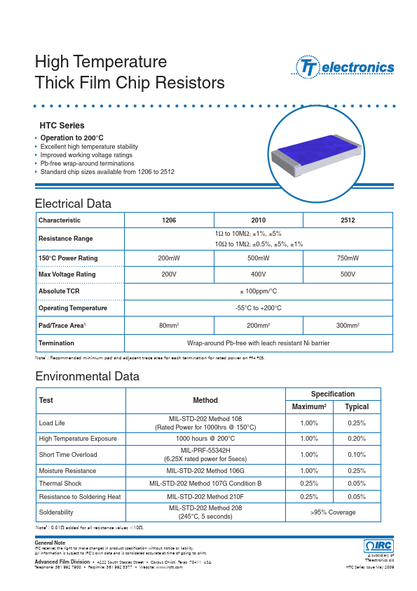 TKC-HTC-2512LF-1R00-J