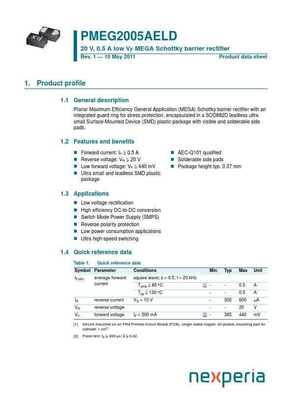 PMEG2005AELD