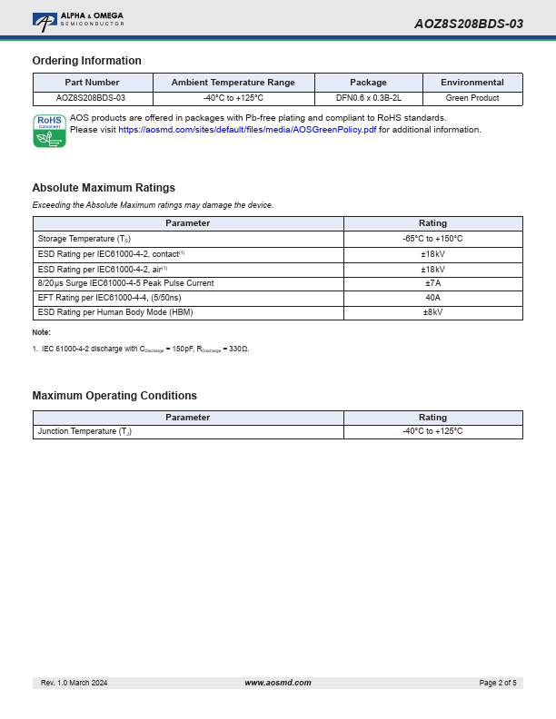 AOZ8S208BDS-03