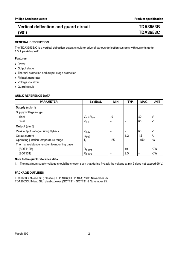 TDA3653B