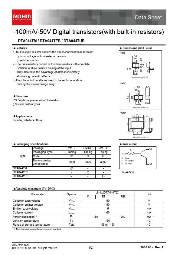 DTA044TUB