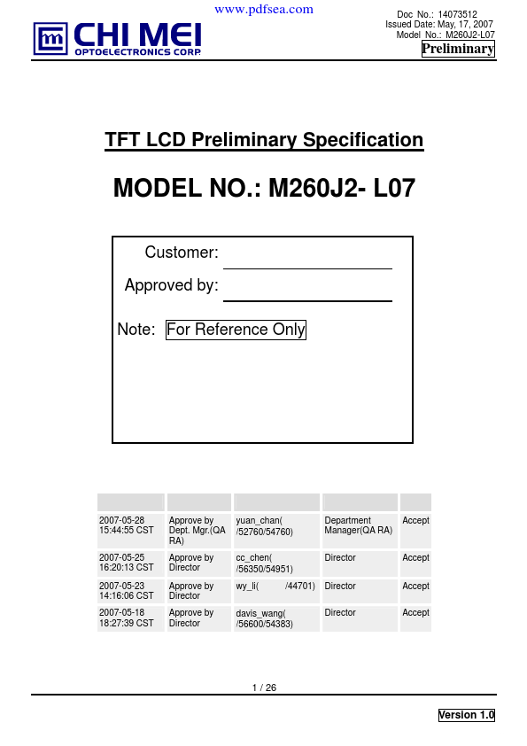 M260J2-L07