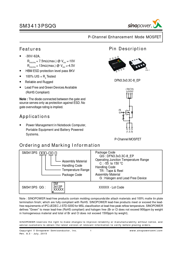 SM3413PSQG