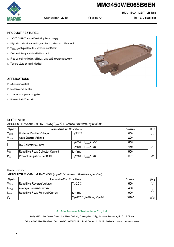 MMG450WE065B6EN