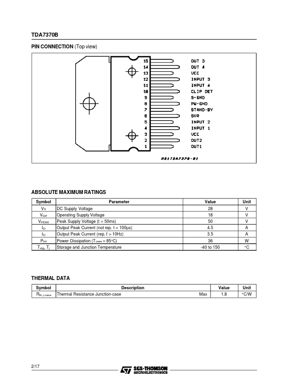 TDA7370B