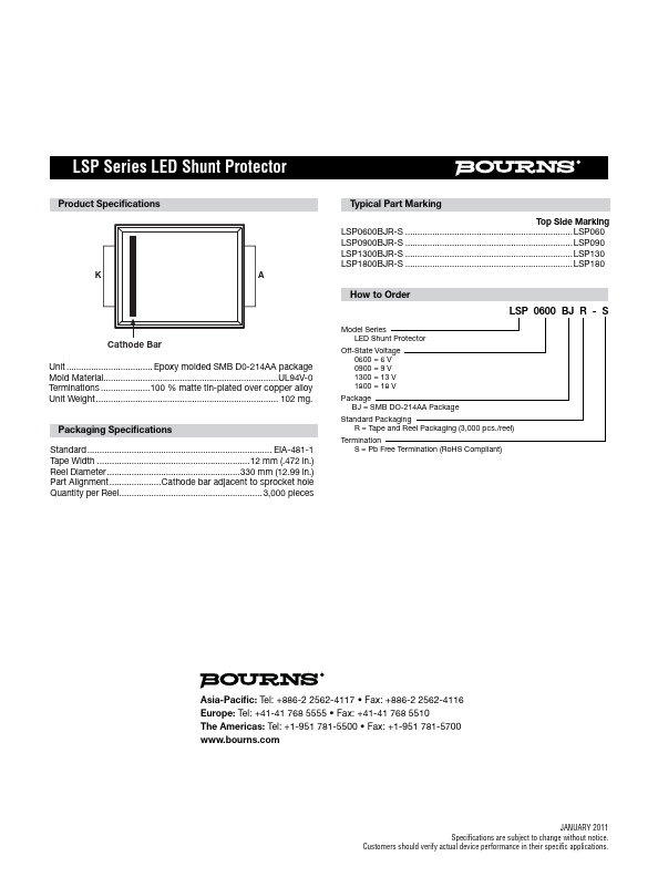 LSP0600BJR-S