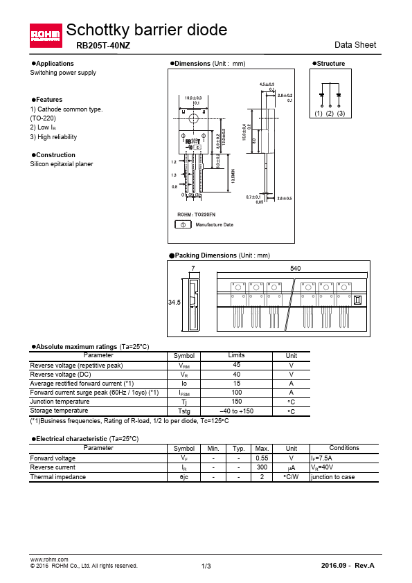 RB205T-40NZ