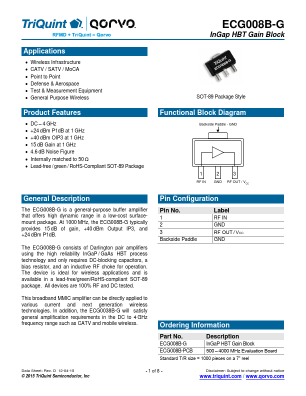 ECG008B-G