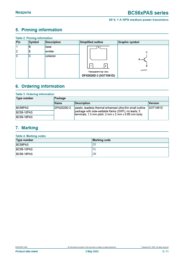 datasheet Preview Page 2