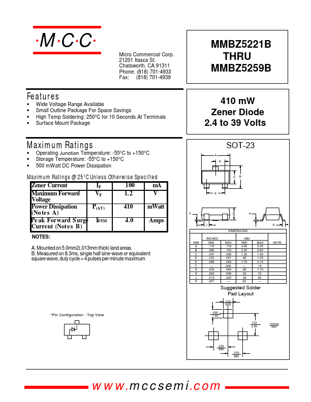 MMBZ5230B