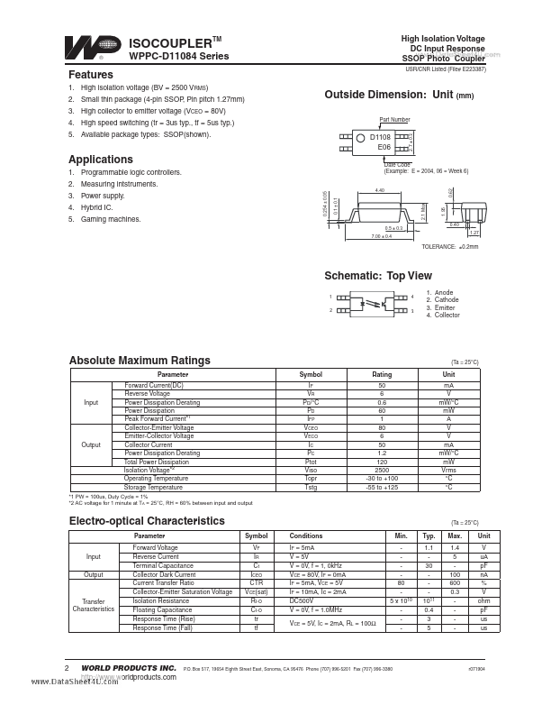 WPPC-D11084ASS