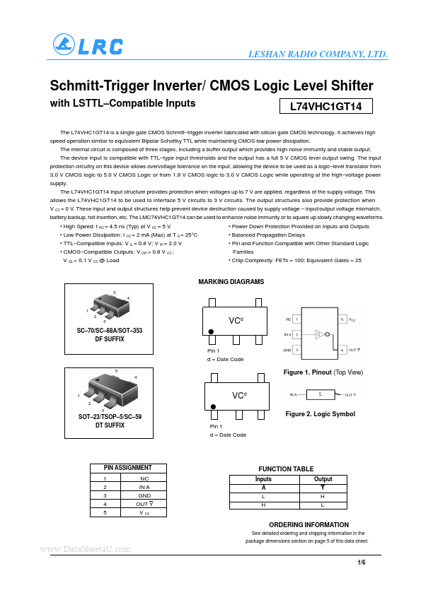 L74VHC1GT14