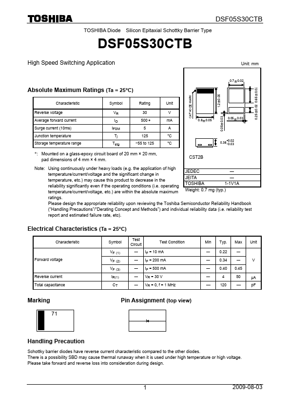 DSF05S30CTB