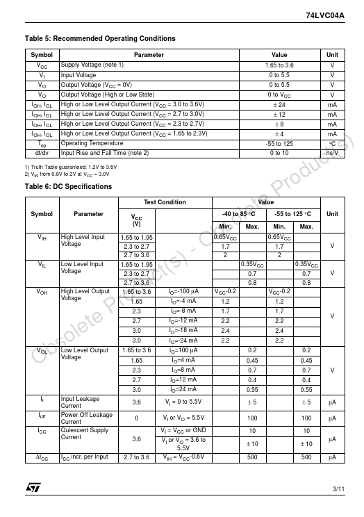 74LVC04A