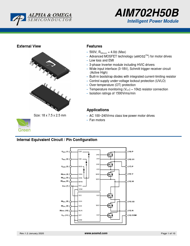 AIM702H50B