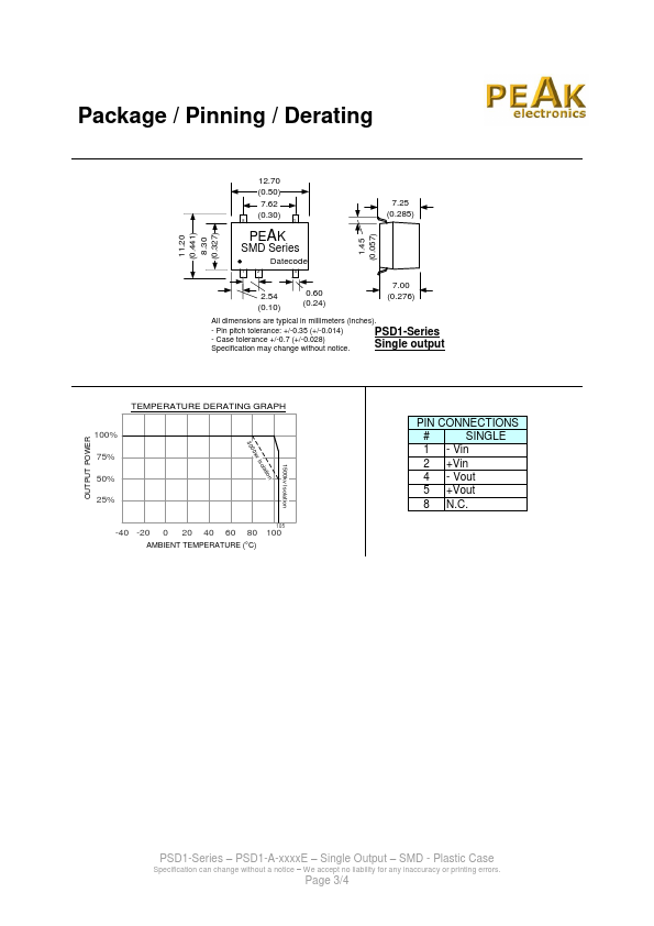 datasheet Preview Page 3