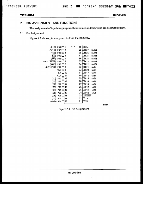 TMP90C802M