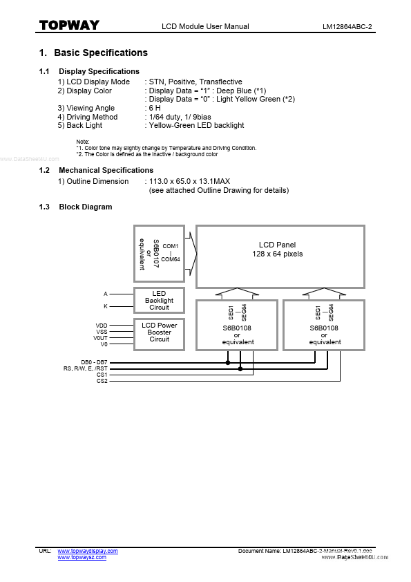 LM12864ABC-2