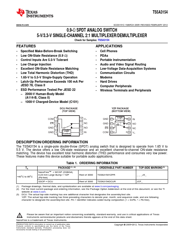 TS5A3154