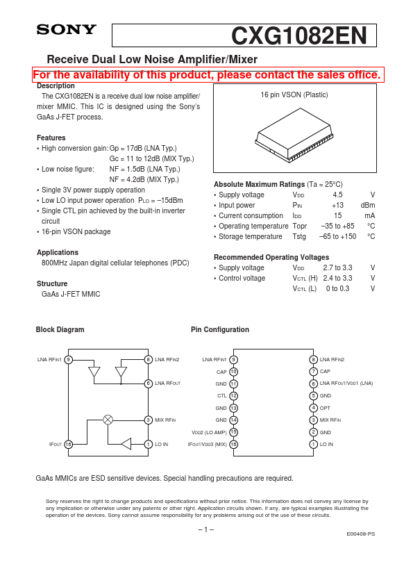 CXG1082EN