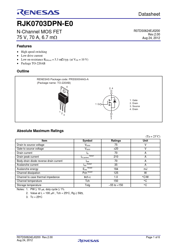 RJK0703DPN-E0